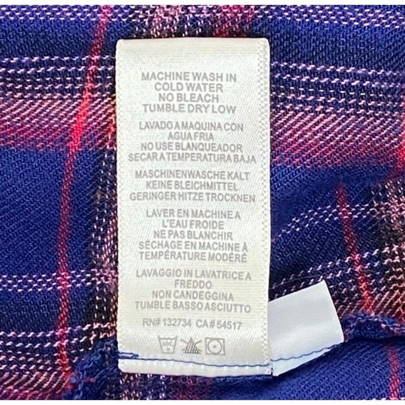 Anthropologie Cloth & Stone Plaid Button Up Shirt - Picture 9 of 9